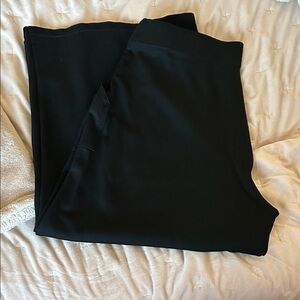 Max Studio Black Knit Ankle Pants